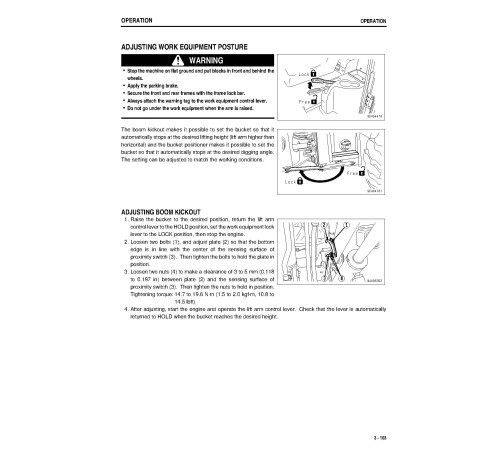 Komatsu WA320L-5 (SN from 60001) 4WD Wheeled Loaders (Japan) Operate and Maintenance manual (TEN00088-00) Komatsu WA320L-5 (SN from 60001) 4WD Wheeled Loaders (Japan) Operate and Maintenance manual (TEN00088-00)