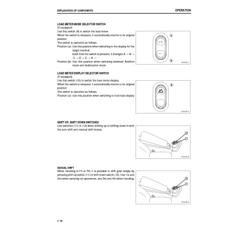 Komatsu WA600-6 (SN: 60001-60360) 4WD Wheeled Loaders (Japan) Operate and Maintenance manual (TEN00111-06) Komatsu WA600-6 (SN: 60001-60360) 4WD Wheeled Loaders (Japan) Operate and Maintenance manual (TEN00111-06)