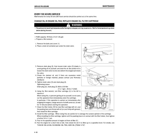 Komatsu HM400-2 (SN: 02001-02371) Articulated Dump Trucks (Japan) Operate and Maintenance manual (TEN00128-04) Komatsu HM400-2 (SN: 02001-02371) Articulated Dump Trucks (Japan) Operate and Maintenance manual (TEN00128-04)