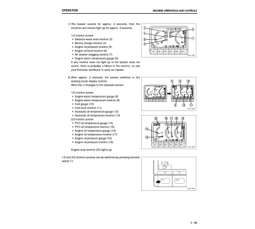 Komatsu PC2000-8 (SN: 20001-20149) Crawler Excavators (Japan) Operate and Maintenance manual (TEN00133-05) Komatsu PC2000-8 (SN: 20001-20149) Crawler Excavators (Japan) Operate and Maintenance manual (TEN00133-05)