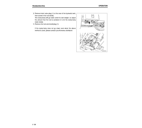 Komatsu HD325-7 and HD405-7 (SN: 07001-07025; 07101-07568) Rigid Dump Trucks (Japan) Operate and Maintenance manual (TEN00137-09) Komatsu HD325-7 and HD405-7 (SN: 07001-07025; 07101-07568) Rigid Dump Trucks (Japan) Operate and Maintenance manual (TEN00137-09)