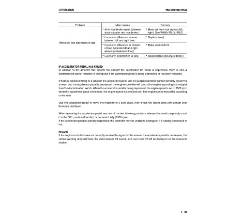 Komatsu HD465-7 (SN:10001-10037;10101-10693), HD605-7 (SN:08001-08032) Rigid Dump Truck Operate and Maintenance manual (TEN00138-08) Komatsu HD465-7 (SN:10001-10037;10101-10693), HD605-7 (SN:08001-08032) Rigid Dump Truck Operate and Maintenance manual (TEN00138-08)