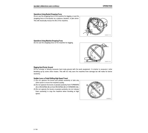 Komatsu PC228US-3 and PC228USLC-3 (SN: 40001-41973) Crawler Excavators (Japan) Operate and Maintenance manual (TEN00161-04) Komatsu PC228US-3 and PC228USLC-3 (SN: 40001-41973) Crawler Excavators (Japan) Operate and Maintenance manual (TEN00161-04)
