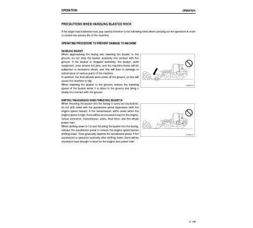 Komatsu WA800-3 and WA900-3 4WD Wheeled Loaders (Japan) Operate and Maintenance manual (TEN00162-03) Komatsu WA800-3 and WA900-3 4WD Wheeled Loaders (Japan) Operate and Maintenance manual (TEN00162-03)
