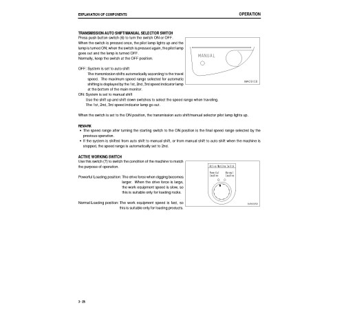 Komatsu WA800-3 and WA900-3 4WD Wheeled Loaders (Japan) Operate and Maintenance manual (TEN00162-03) Komatsu WA800-3 and WA900-3 4WD Wheeled Loaders (Japan) Operate and Maintenance manual (TEN00162-03)