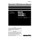 Komatsu PC40MR-2 (SN from 11933), PC50MR-2 (SN from 08550) Crawler Excavators (Japan) Operate and Maintenance manual (TEN00193-00)