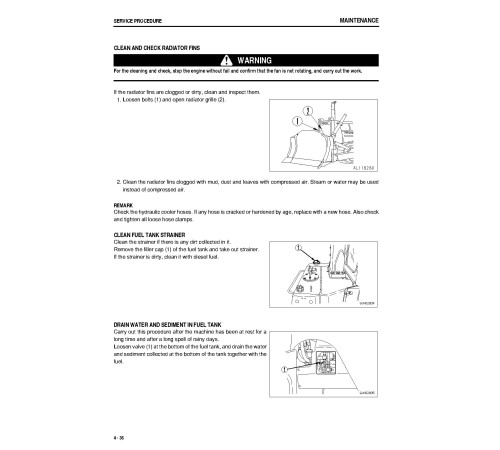 Komatsu D375A-5 (SN: 18001-18051) Crawler Dozers (Japan) Operate and Maintenance manual (TEN00195-03) Komatsu D375A-5 (SN: 18001-18051) Crawler Dozers (Japan) Operate and Maintenance manual (TEN00195-03)
