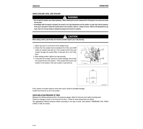 Komatsu WA250-5 (SN: 72302-72783) 4WD Wheeled Loaders (Japan) Operate and Maintenance manual (TEN00215-00) Komatsu WA250-5 (SN: 72302-72783) 4WD Wheeled Loaders (Japan) Operate and Maintenance manual (TEN00215-00)