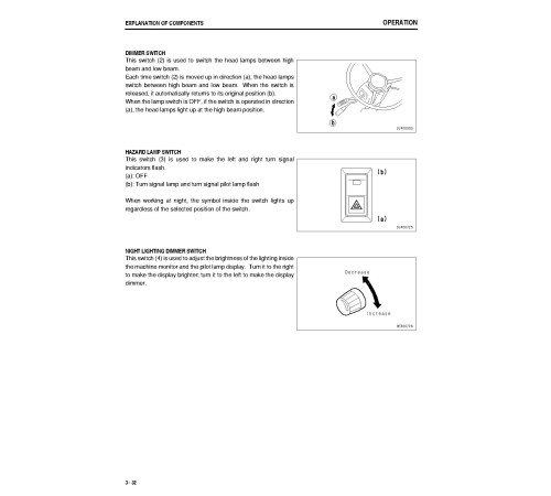 Komatsu HM400-2 (SN: 02372-02632) Articulated Dump Trucks (Japan) Operate and Maintenance manual (TEN00230-06) Komatsu HM400-2 (SN: 02372-02632) Articulated Dump Trucks (Japan) Operate and Maintenance manual (TEN00230-06)