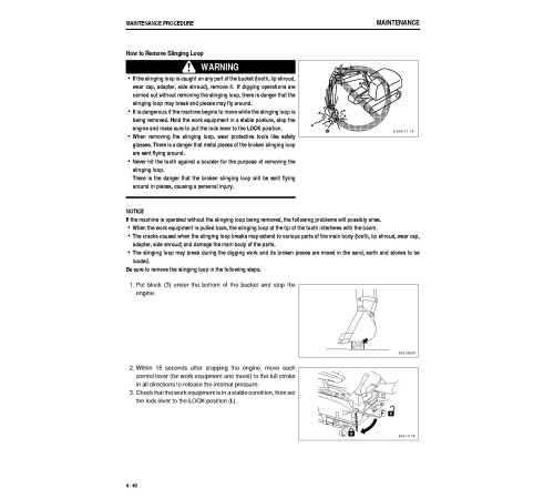 Komatsu PC2000-8 (SN: 20001-20149) Crawler Excavators (Japan) Operate and Maintenance manual (TEN00236-03) Komatsu PC2000-8 (SN: 20001-20149) Crawler Excavators (Japan) Operate and Maintenance manual (TEN00236-03)