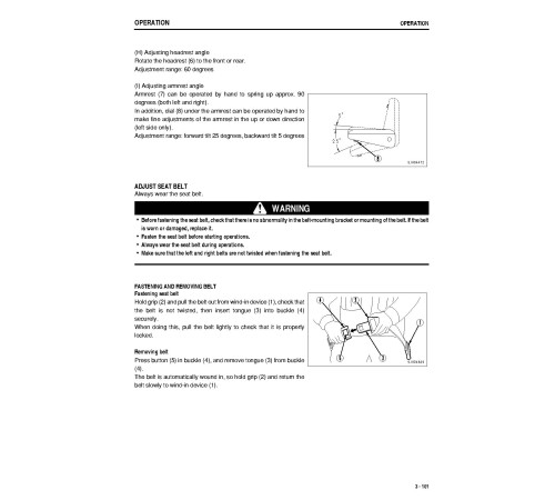 Komatsu WA200PZ-6 (SN from 70001) 4WD Wheeled Loaders (Japan) Operate and Maintenance manual (TEN00264-05) Komatsu WA200PZ-6 (SN from 70001) 4WD Wheeled Loaders (Japan) Operate and Maintenance manual (TEN00264-05)