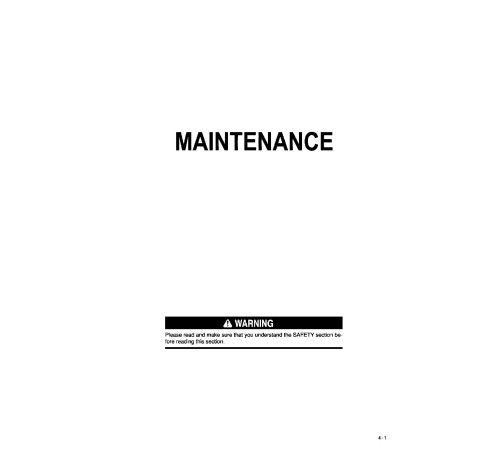 Komatsu HD465-7 (SN from 07001), HD605-7 (SN: 07257-8000) Rigid Dump Trucks (Japan) Operate and Maintenance manual (TEN00271-03) Komatsu HD465-7 (SN from 07001), HD605-7 (SN: 07257-8000) Rigid Dump Trucks (Japan) Operate and Maintenance manual (TEN00271-03)