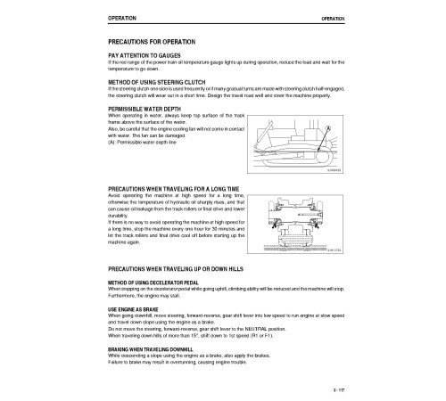 Komatsu D375A-5 (SN: 50091-50145) Crawler Dozers (Japan) Operate and Maintenance manual (TEN00305-02) Komatsu D375A-5 (SN: 50091-50145) Crawler Dozers (Japan) Operate and Maintenance manual (TEN00305-02)