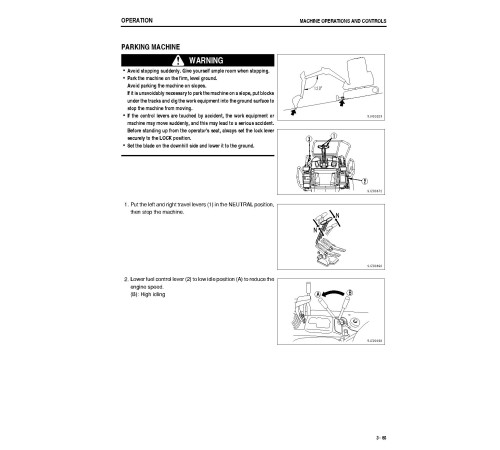 Komatsu PC45MR-3 (SN:05001-06000), PC55MR-3 (SN:15001-16000) Crawler Excavators (Japan) Operate and Maintenance manual (TEN00306-03) Komatsu PC45MR-3 (SN:05001-06000), PC55MR-3 (SN:15001-16000) Crawler Excavators (Japan) Operate and Maintenance manual (TEN00306-03)