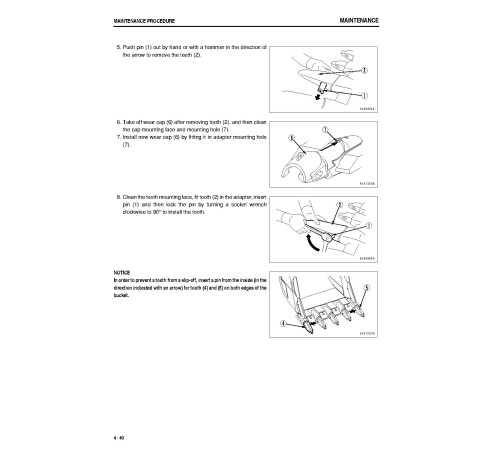 Komatsu PC2000-8 (SN: 20150-20185) Crawler Excavators (Japan) Operate and Maintenance manual (TEN00324-01) Komatsu PC2000-8 (SN: 20150-20185) Crawler Excavators (Japan) Operate and Maintenance manual (TEN00324-01)