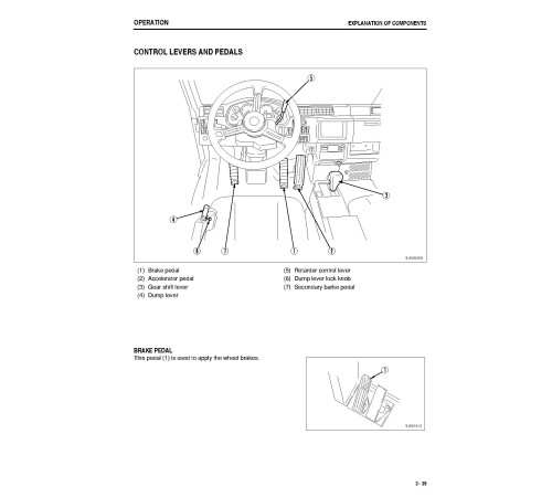 Komatsu HD325-7 and HD405-7 (SN: 07569-07581) Rigid Dump Trucks (Japan) Operate and Maintenance manual (TEN00331-00) Komatsu HD325-7 and HD405-7 (SN: 07569-07581) Rigid Dump Trucks (Japan) Operate and Maintenance manual (TEN00331-00)