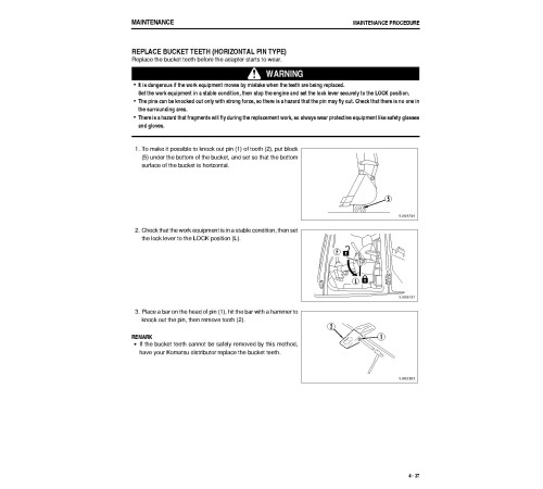 Komatsu PC200-8, PC200LC-8, PC220-8 and PC220LC-8 Crawler Excavators (Japan) Operate and Maintenance manual (TEN00354-01) Komatsu PC200-8, PC200LC-8, PC220-8 and PC220LC-8 Crawler Excavators (Japan) Operate and Maintenance manual (TEN00354-01)