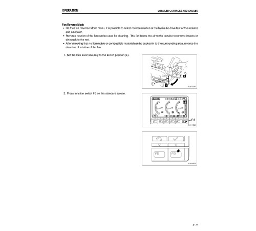 Komatsu PC2000-8 (SN: 20186-20222) Crawler Excavators (Japan) Operate and Maintenance manual (TEN00366-01) Komatsu PC2000-8 (SN: 20186-20222) Crawler Excavators (Japan) Operate and Maintenance manual (TEN00366-01)