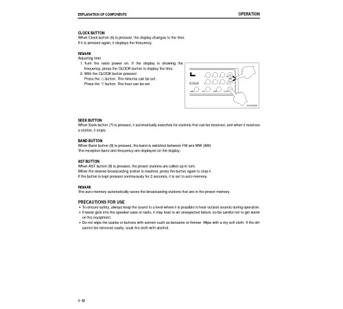 Komatsu HD465-7 and HD605-7 (SN: 10718-10738) Rigid Dump Trucks (Japan) Operate and Maintenance manual (TEN00370-03) Komatsu HD465-7 and HD605-7 (SN: 10718-10738) Rigid Dump Trucks (Japan) Operate and Maintenance manual (TEN00370-03)