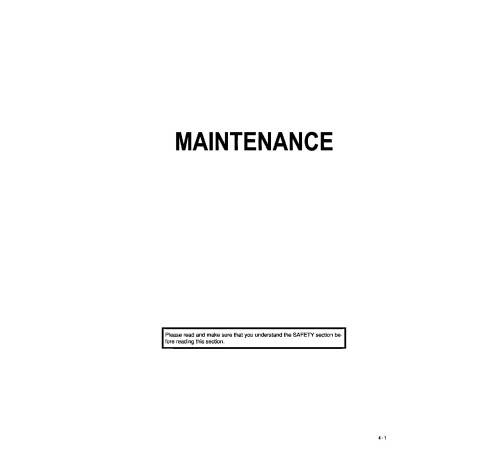 Komatsu HD465-7 and HD605-7 (SN: 10718-10738) Rigid Dump Trucks (Japan) Operate and Maintenance manual (TEN00370-03) Komatsu HD465-7 and HD605-7 (SN: 10718-10738) Rigid Dump Trucks (Japan) Operate and Maintenance manual (TEN00370-03)