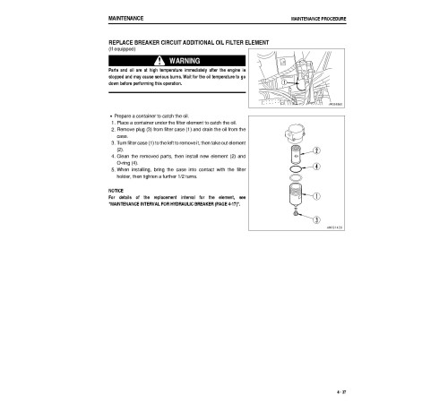 Komatsu PC600-8, PC600LC-8, PC650-8, PC650LC-8, PC700LC-8 (SN:65001-) Crawler Excavators Operate and Maintenance manual (TEN00405-03) Komatsu PC600-8, PC600LC-8, PC650-8, PC650LC-8, PC700LC-8 (SN:65001-) Crawler Excavators Operate and Maintenance manual (TEN00405-03)