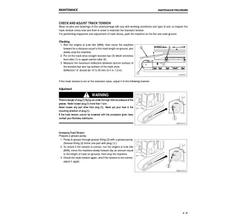 Komatsu PC228US-8 and PC228USLC-8 (SN from 50082) Crawler Excavators (Japan) Operate and Maintenance manual (TEN00434-02) Komatsu PC228US-8 and PC228USLC-8 (SN from 50082) Crawler Excavators (Japan) Operate and Maintenance manual (TEN00434-02)