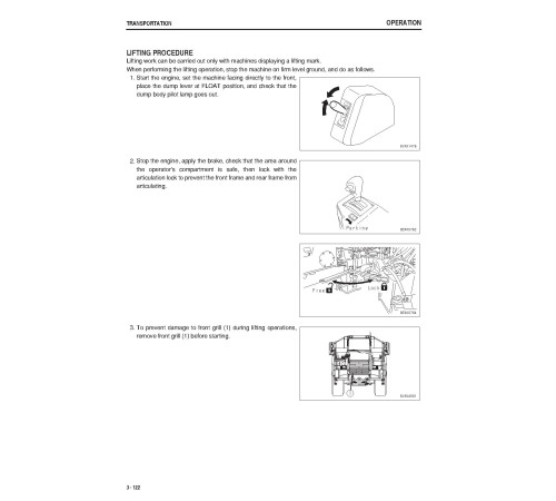 Komatsu HM400-2 (SN: 02638-03000) Articulated Dump Trucks (Japan) Operate and Maintenance manual (TEN00444-07) Komatsu HM400-2 (SN: 02638-03000) Articulated Dump Trucks (Japan) Operate and Maintenance manual (TEN00444-07)