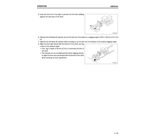 Komatsu GD655-3 (SN from 51923) Motor Graders (Japan) Operate and Maintenance manual (TEN00448-00) Komatsu GD655-3 (SN from 51923) Motor Graders (Japan) Operate and Maintenance manual (TEN00448-00)