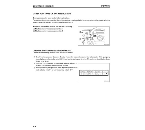 Komatsu GD655-3 (SN from 51923) Motor Graders (Japan) Operate and Maintenance manual (TEN00448-00) Komatsu GD655-3 (SN from 51923) Motor Graders (Japan) Operate and Maintenance manual (TEN00448-00)