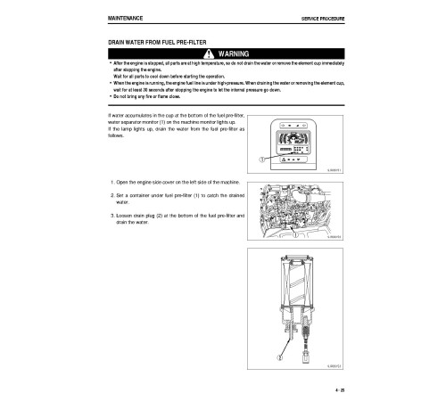Komatsu GD675-3 (SN from 51390) Motor Graders (Japan) Operate and Maintenance manual (TEN00449-01) Komatsu GD675-3 (SN from 51390) Motor Graders (Japan) Operate and Maintenance manual (TEN00449-01)