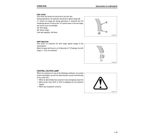 Komatsu GD675-3 (SN from 51390) Motor Graders (Japan) Operate and Maintenance manual (TEN00449-01) Komatsu GD675-3 (SN from 51390) Motor Graders (Japan) Operate and Maintenance manual (TEN00449-01)