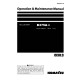 Komatsu D375A-6 (SN from 60018) Crawler Dozers (Japan) Operate and Maintenance manual (TEN00477-02)