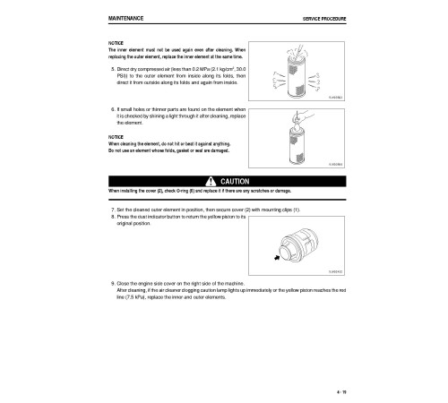 Komatsu WA430-6 (SN from 65570) 4WD Wheeled Loaders (Japan) Operate and Maintenance manual (TEN00489-01) Komatsu WA430-6 (SN from 65570) 4WD Wheeled Loaders (Japan) Operate and Maintenance manual (TEN00489-01)