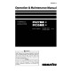 Komatsu PC27MR-3 (SN:21001-21033), PC35MR-3 (SN:18001-18227) Crawler Excavators (Japan) Operate and Maintenance manual (TEN00507-01)