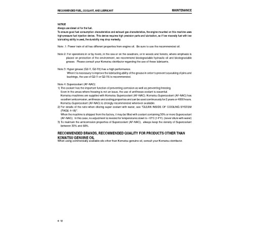 Komatsu WA50-6 (SN: 60517-60924) 4WD Wheeled Loaders (Japan) Operate and Maintenance manual (TEN00513-00) Komatsu WA50-6 (SN: 60517-60924) 4WD Wheeled Loaders (Japan) Operate and Maintenance manual (TEN00513-00)