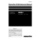 Komatsu PC09-1 (SN from 14277) Crawler Excavators (Japan) Operate and Maintenance manual (TEN00555-00)