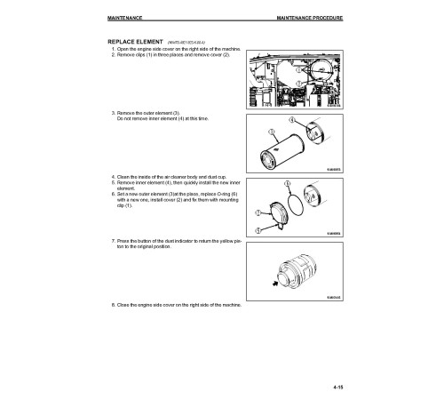Komatsu WA470-7 (SN from 10001) 4WD Wheeled Loaders (Japan) Operate and Maintenance manual (TEN00602-01) Komatsu WA470-7 (SN from 10001) 4WD Wheeled Loaders (Japan) Operate and Maintenance manual (TEN00602-01)