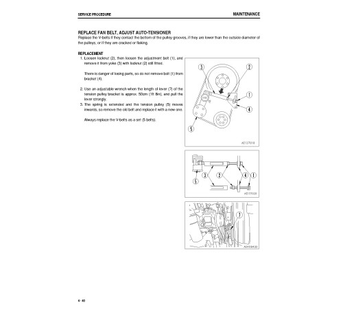 Komatsu WA800-3 and WA900-3 4WD Wheeled Loaders (Japan) Operate and Maintenance manual (TEN00650-01) Komatsu WA800-3 and WA900-3 4WD Wheeled Loaders (Japan) Operate and Maintenance manual (TEN00650-01)