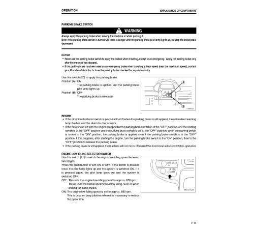 Komatsu WA800-3 and WA900-3 4WD Wheeled Loaders (Japan) Operate and Maintenance manual (TEN00650-01) Komatsu WA800-3 and WA900-3 4WD Wheeled Loaders (Japan) Operate and Maintenance manual (TEN00650-01)