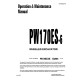 Komatsu PW170ES-6K (SN: K32001-34000) Wheeled Excavators (USA) Operate and Maintenance manual (UEAD000701)