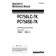 Komatsu PC750LC-7K and PC750SE-7K (SN: K40001-) Crawler Excavators (UK) Operate and Maintenance manual (UEAM002901)
