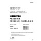 Komatsu PC160-6K, PC180LC-6K and PC180NLC-6K (SN: K32001-) Crawler Excavators (United Kingdom) Workshop Manual (UEBD000601)