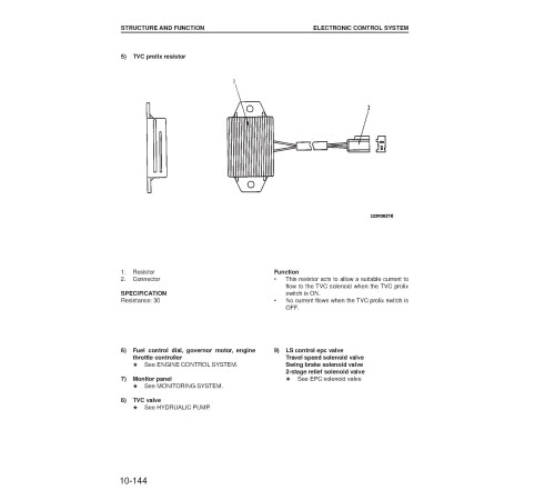 Komatsu PC150-6K and PC150LC-6K (SN: K32001-; K34001-) Crawler Excavators (UK) Workshop Manual (UEBD000701) Komatsu PC150-6K and PC150LC-6K (SN: K32001-; K34001-) Crawler Excavators (UK) Workshop Manual (UEBD000701)