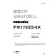 Komatsu PW170ES-6K (SN from K32001, K34001-) Wheeled Excavators (USA) Workshop Manual (UEBD001001)