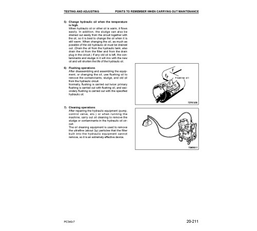Komatsu PC340LC-7K and PC340NLC-7K (SN from K40001) Crawler Excavators Workshop Manual (UEBM001501) Komatsu PC340LC-7K and PC340NLC-7K (SN from K40001) Crawler Excavators Workshop Manual (UEBM001501)