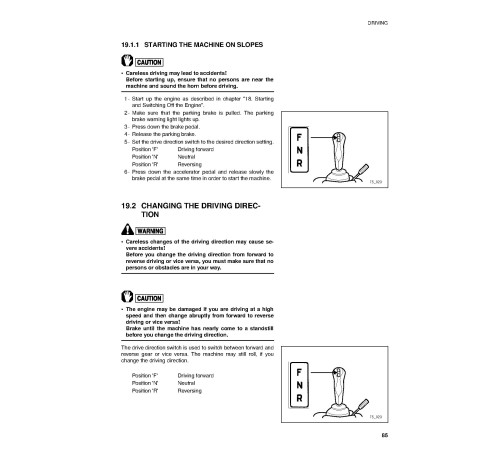 Komatsu WA65-3 (SN: HA940051-940170) 4WD Wheeled Loaders (Germany) Operate and Maintenance manual (VEAD940200) Komatsu WA65-3 (SN: HA940051-940170) 4WD Wheeled Loaders (Germany) Operate and Maintenance manual (VEAD940200)