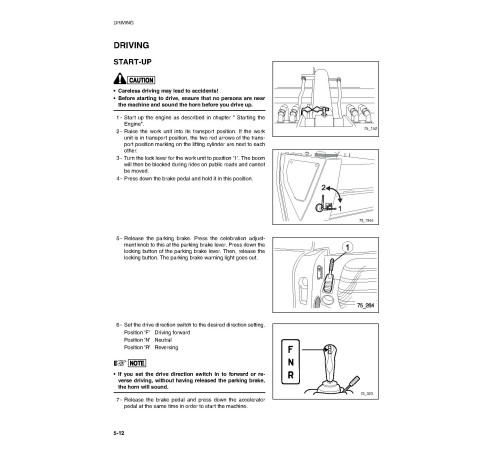 Komatsu WA65-3 (SN: HA940171-940548) 4WD Wheeled Loaders (Germany) Operate and Maintenance manual (VEAD940400) Komatsu WA65-3 (SN: HA940171-940548) 4WD Wheeled Loaders (Germany) Operate and Maintenance manual (VEAD940400)