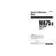 Komatsu WA75-3 (SN: HA950051-950317) 4WD Wheeled Loaders (Germany) Operate and Maintenance manual (VEAD950200)