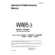 Komatsu WA95-3 (SN: H20651-20671) 4WD Wheeled Loaders (Germany) Operate and Maintenance manual (VEAD980600)