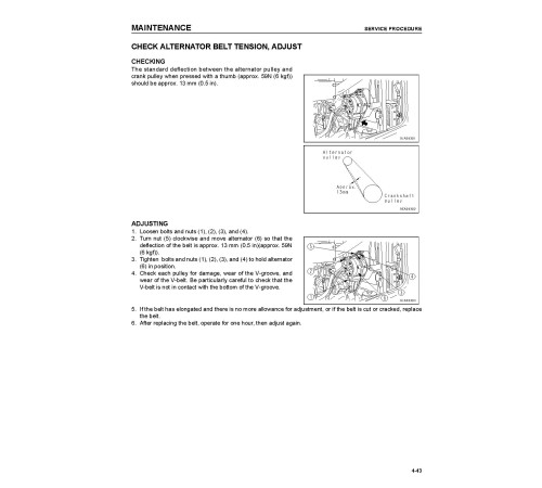 Komatsu WA480-5-H (SN from H50051) 4WD Wheeled Loaders (Germany) Operate and Maintenance manual (VEAM190100) Komatsu WA480-5-H (SN from H50051) 4WD Wheeled Loaders (Germany) Operate and Maintenance manual (VEAM190100)